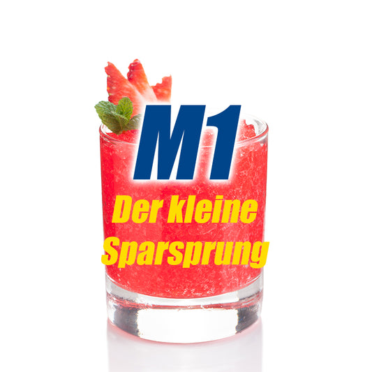 Menü 1 - Der kleine Sparsprung